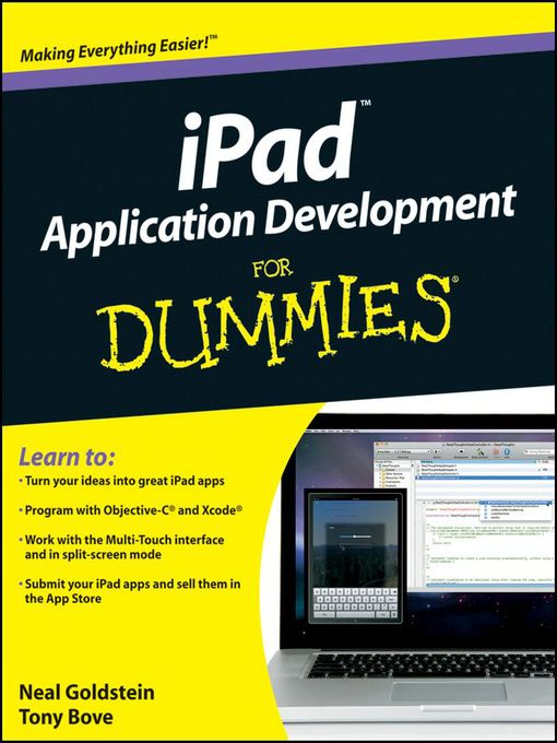 Title details for iPad Application Development For Dummies by Neal Goldstein - Available